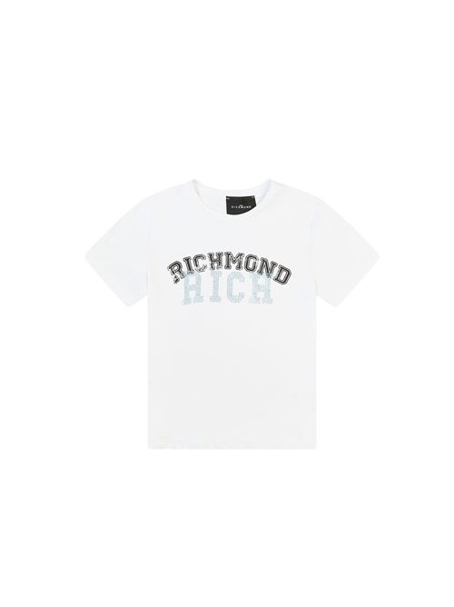 T-shirt, bambina, logata. JOHN RICHMOND | RGP25132TSWH